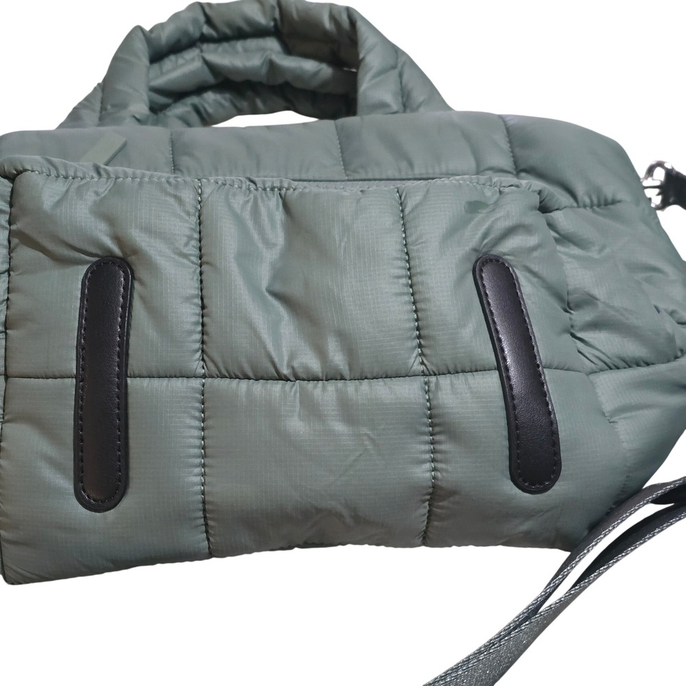 Lululemon Womens Quilted Grid Crossbody Tote Bag Eucalyptus Sage Green OS - Picture 6 of 10